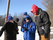 Pack 229 Senior Webelos training at Van Saun Park