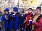 Pack 229 Senior Webelos training at Van Saun Park