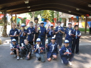 Pack 229 Senior Webelos training at Van Saun Park