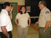 Vinny, Mary Ellen and Steve at the 2007 Open House!