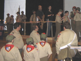 Anthony crosses over to Troop 2295